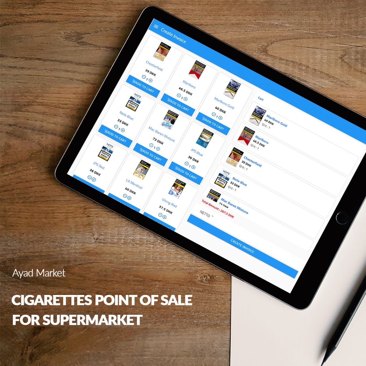 Cigarettes Point of Sale