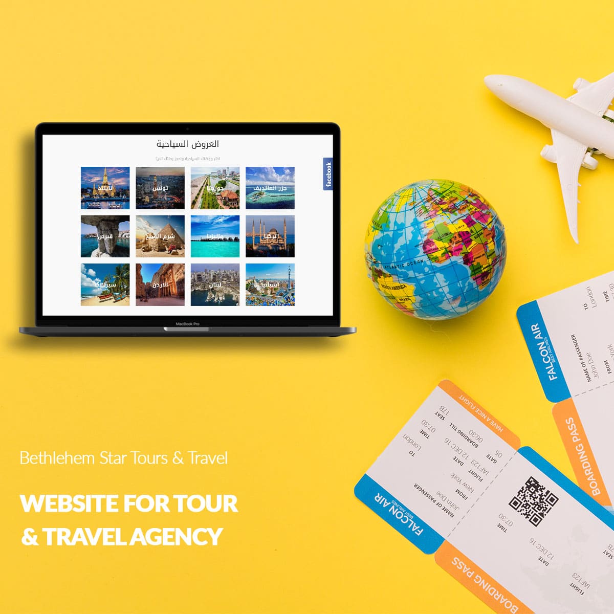 Website for Travel & Tourism Agency